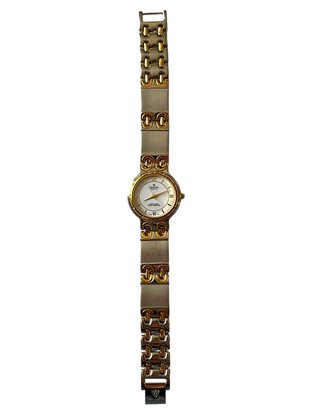 Vintage Croton Two Tone Mixed Metal Watch